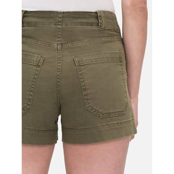 FRAME Clean Utility Shorts Washed Winter Moss ARMY Green Size US 4 27 NEW /NWT - Picture 3 of 5
